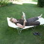 Irene im Garten